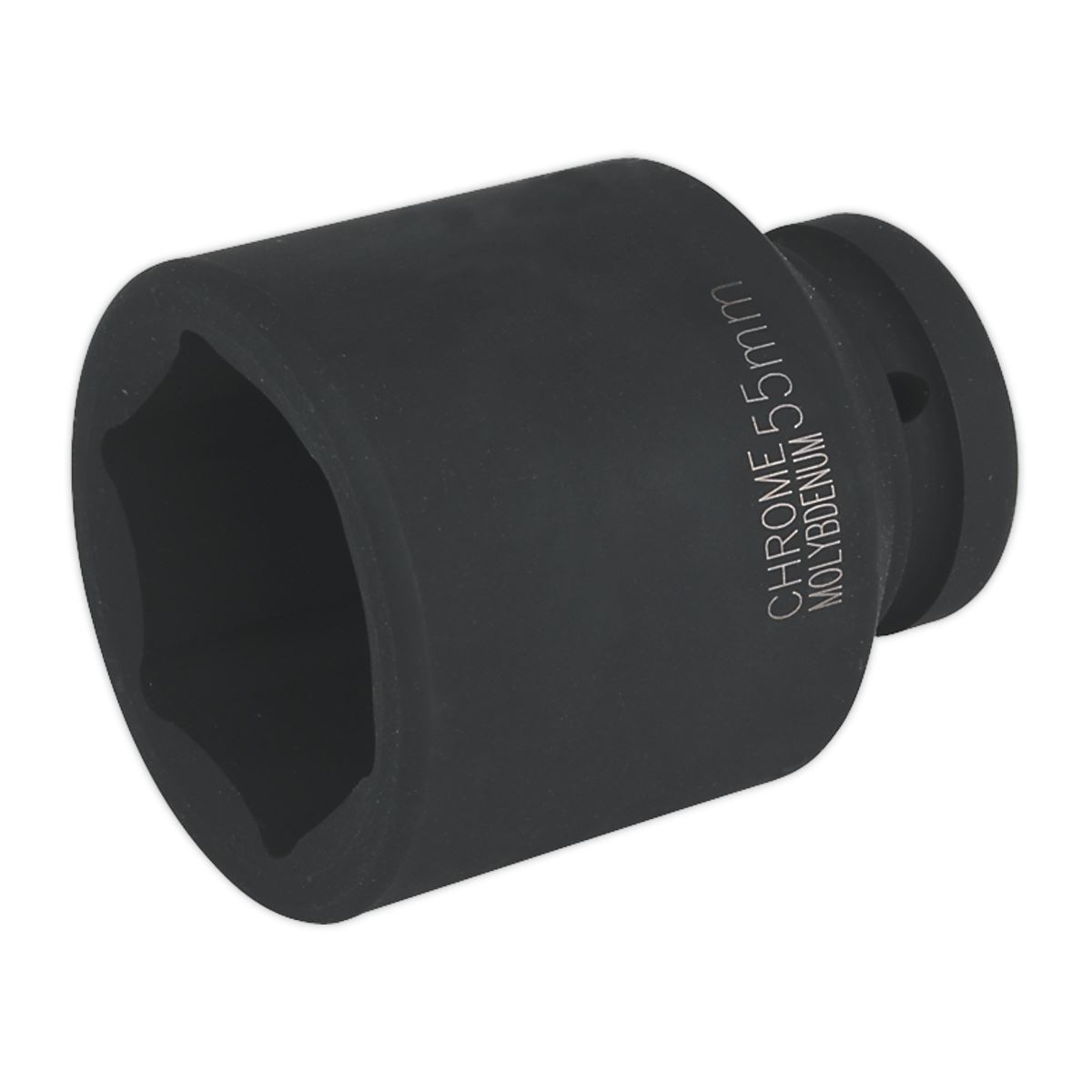 Sealey Impact Socket 55mm Deep 1""Sq Drive IS155D