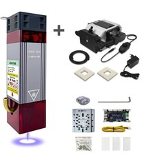 80W Laser Module +Air Assist Pump Kit with Adjustable 30L/Min,for Laser Engraver