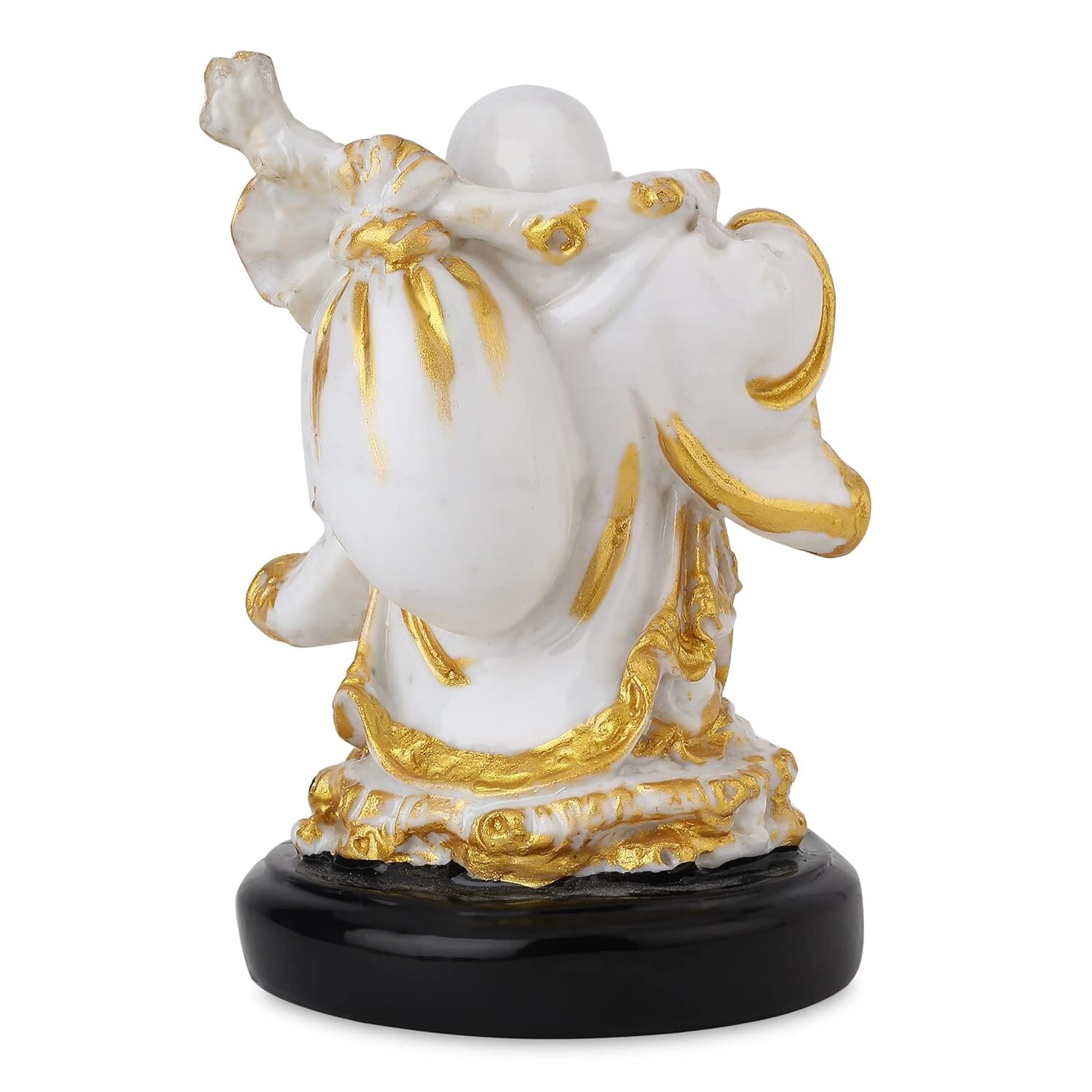 Glorious World Creations Medium Laughing Monk Buddha showpiece Best Home Decorat