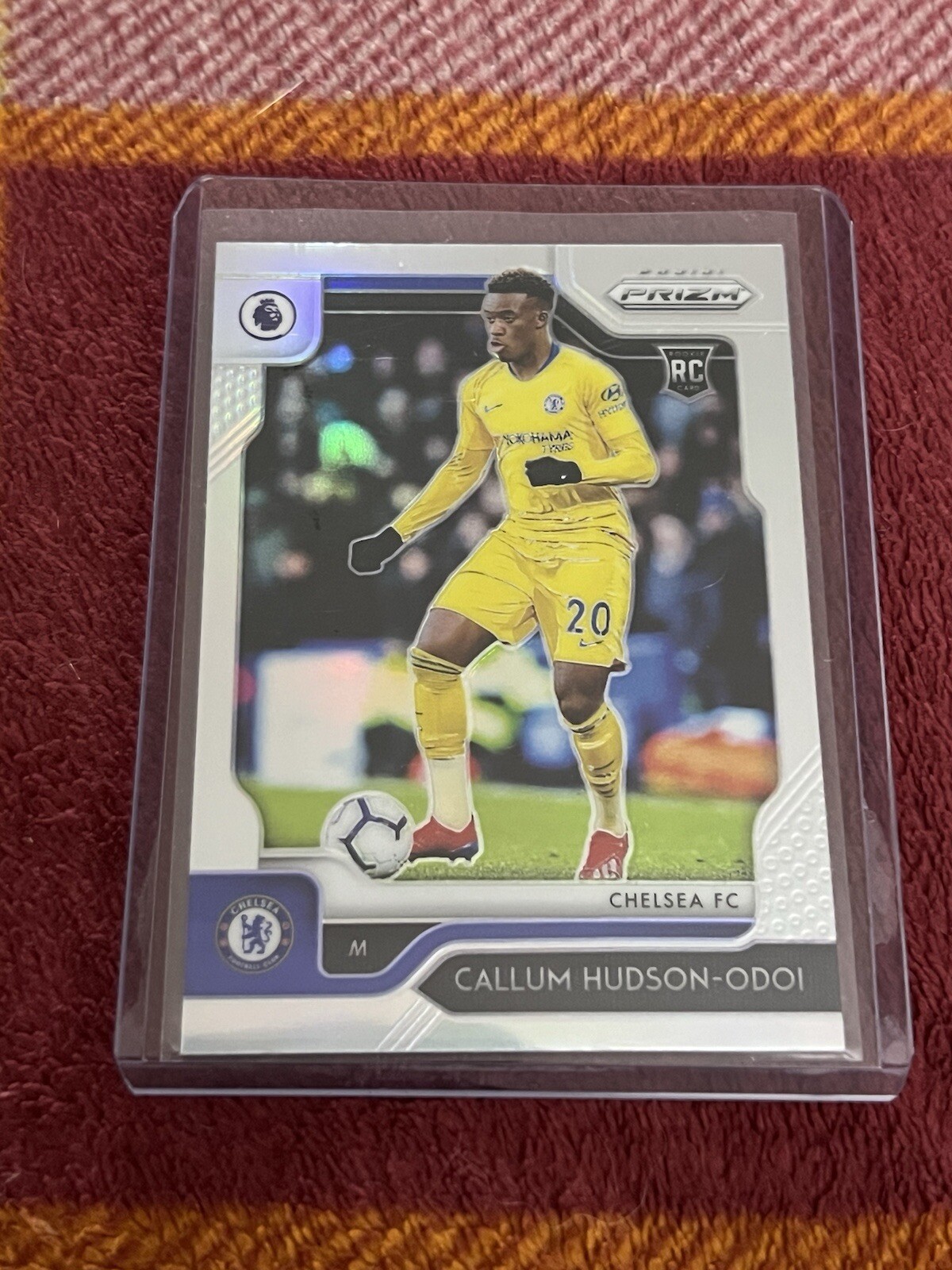 2019-20 Panini Prizm Premier League Silver Prizm Callum Hudson-Odoi #29 Rookie