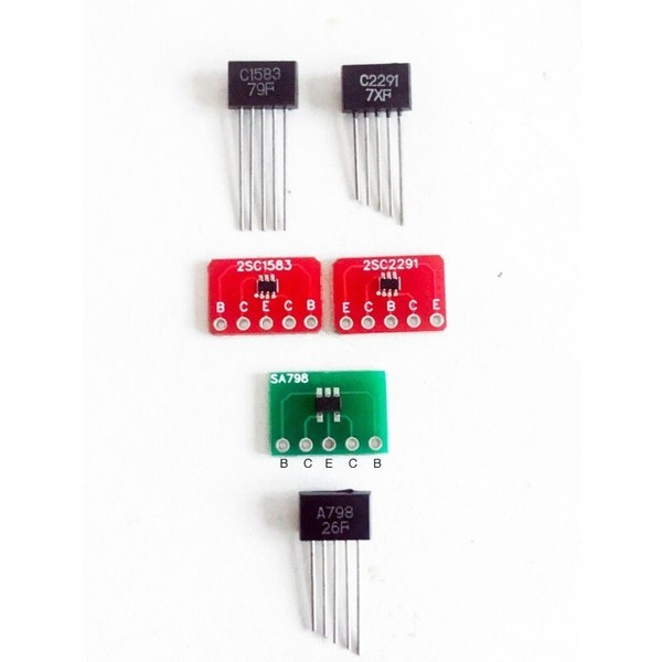 2PCS   2SA798 / 2SC1583 / 2SC2291 Replacement.