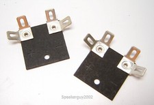 Coppia di terminali woofer da scheda in fibra / parte altoparlante / vanga .25 / FBT9