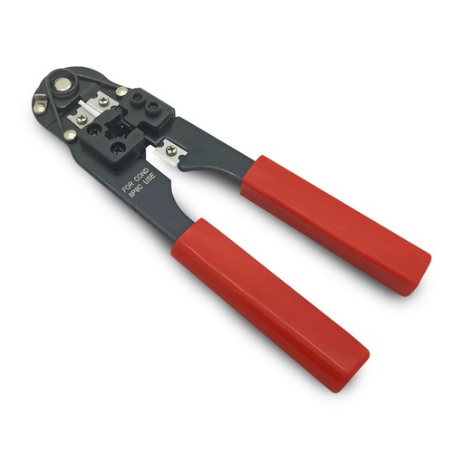 10x Cat6a Netzwerkdose + Netzwerk Werkzeug Set Crimpzange Tester LSA Kabelmesser - Afbeelding 6 van 11