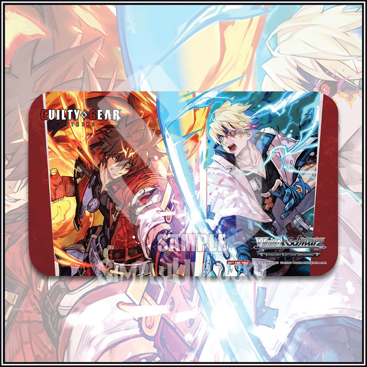 Weiss Schwarz: GUILTY GEAR Playmat OFFICIAL BUSHIROAD *IN STOCK