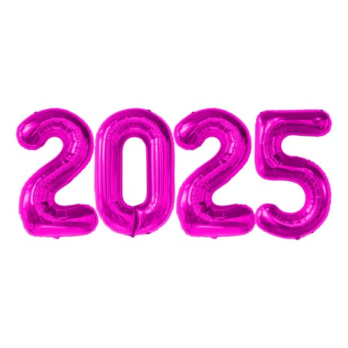 PMU New Year's Eve Party "2025" 16 & 40 in Number Mylar Balloons (4/pkg) Pkg/1 - Picture 44 of 73