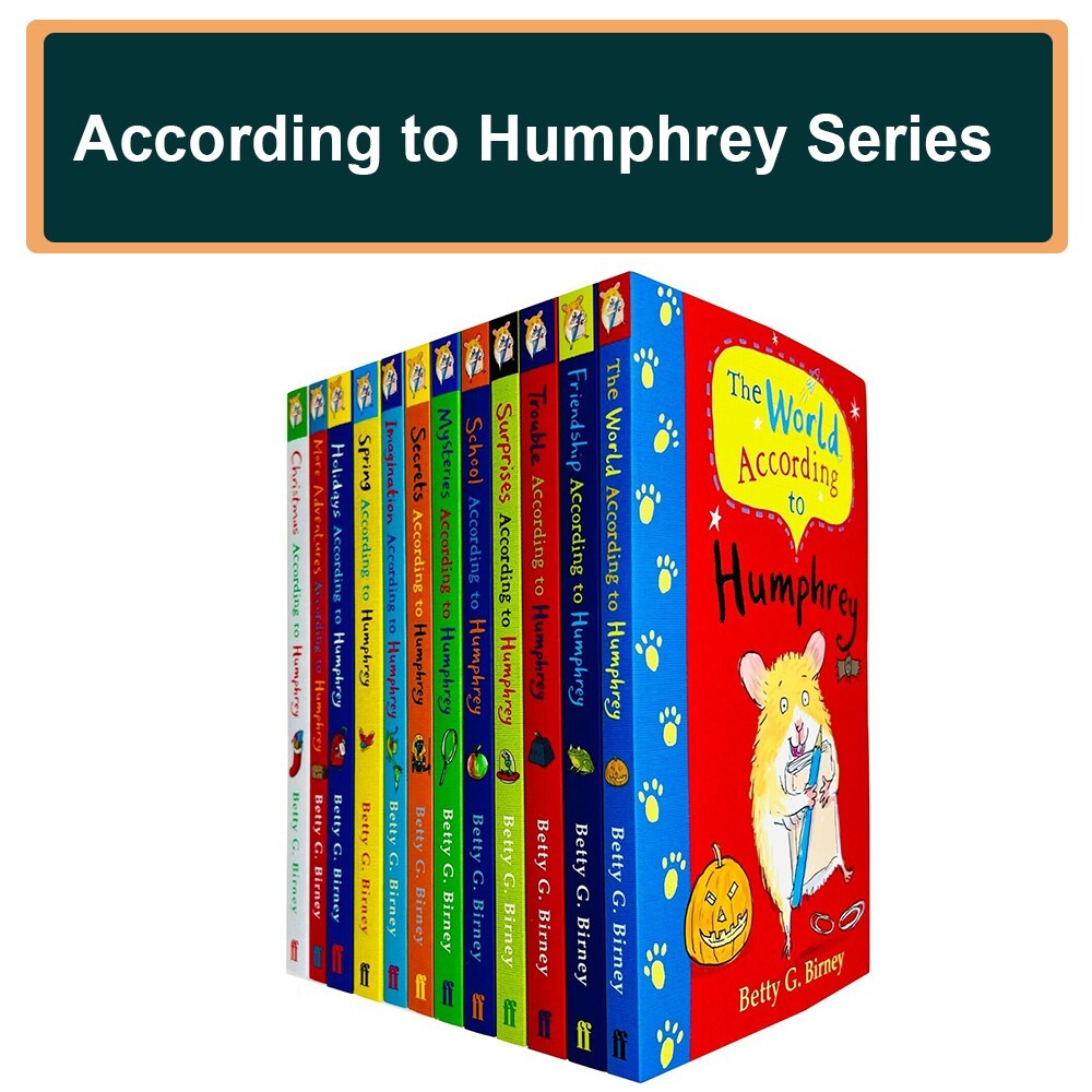 Betty G. Birney According to Humphrey Series 12 Books Collection Set Imagination