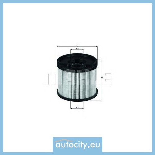 MAHLE KX 87D 78559676 Filtro combustible - Imagen 3 de 3