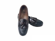 Allen Edmonds Amazonas Nashua Men’s 10 D Brown Black Kilti 42250 Loafers Shoes