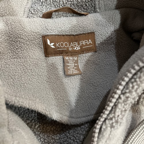 Kookaburra By UGG Women’s M Taupe Sherpa Style Hooded Coat Jacket - Picture 7 of 9