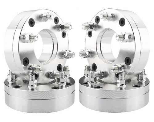 5x135 to 6x135 Wheel Adapters 2" Inch Use 6 Lug Wheels On 5 Lug F-150 12x1.5 4pc - Picture 12 of 24