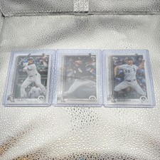 Topps Edgar Quero, Freeman, Ellard Update Series White Sox MLB Rookie 3 Card Lot