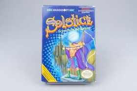 Solstice: The Quest for the Staff of Demnos Nintendo NES CIB OVP NTSC-U/C USA +