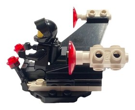 LEGO 1875 Blacktron I Meteor Monitor Complete Vintage Retired Set From 1990