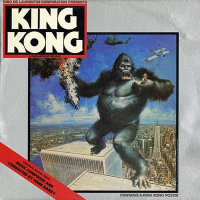 John Barry - King Kong (Original Sound Track) - (MS 2260)- (LP, Album, Win)