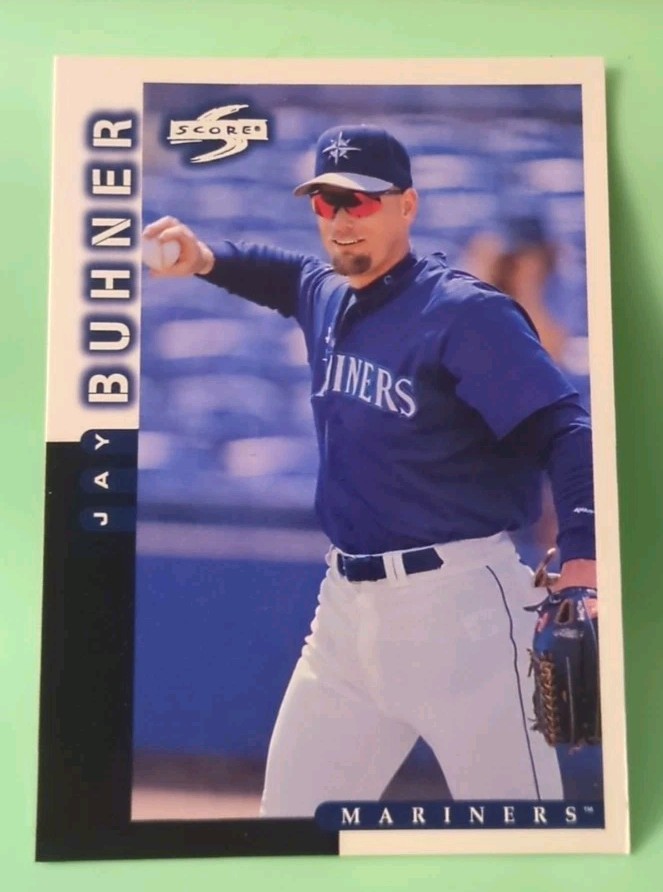 1998 Score - Jay Buhner #82 - Seattle Mariners 