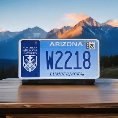Northern Arizona University Lumberjacks  Specialty License Plate  - NAU - #W2218