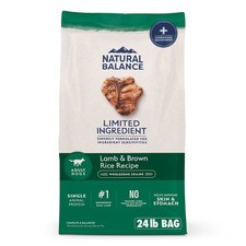 Natural Balance Limited Ingredient Adult Dry Dog Food with Healthy Grains Lamb