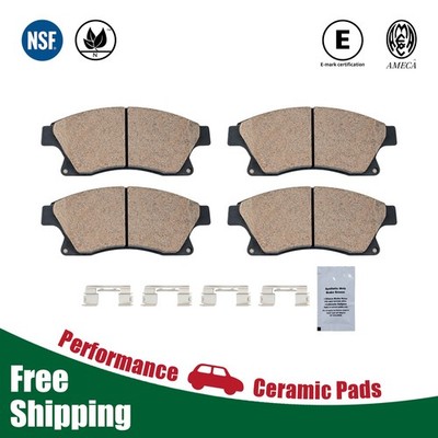 Front Quiet  True Ceramic Pads For 2011-2014 2015 Chevrolet Cruze 2012-17 Sonic