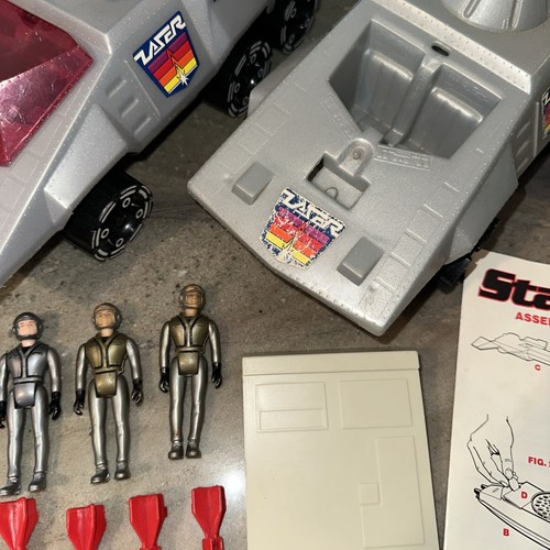 vintage Laser Force 1983 F-15 Gay Toys space action figure Arco starbird parts - Picture 10 of 17