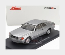 1:43 SCHUCO Mercedes Benz S-Class 560Sec (C126) 1989 Silver 450921200