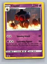 Carta Pokemon TCG Claydol 059/172 stelle brillanti non holo diamante non comune quasi nuova