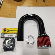 Sprint Car engine crankcase valley breather kit (Candy cane style) - new product