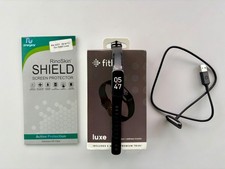 Fitbit - Luxe Fitness Wellness Tracker includes Charger and Original Box