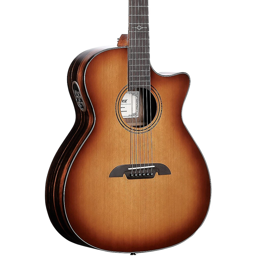 Alvarez AEG95CE Grand Auditorium Acoustic-Electric Guitar Shadow Burst 127990₽