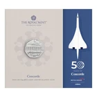 50 Pence 50 Years of Concorde Great Britain 2026 Blister