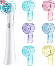 6 Pack Toothbrush Covers Compatible with Oral B Io Replacement Heads, Toothbrus