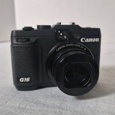 Canon PowerShot G16 12.1MP Digital Camera - B...