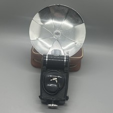 Agfalux Agfa Werk AG Pocket Flash Camera Accessory w/ Case No Bulb