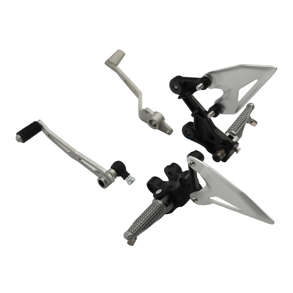 Soporte de estriberas delanteras para conductor apto para Kawasaki Ninja 400 18-24 Z500 2024-2025 Foto 4 de 4