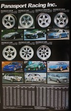 PANASPORT G7 C8 4X100 16X7 Rare Genuine JDM Wheels