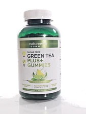 NatureWise Green Tea Plus 180 Gummies, Keto, Sugar Free, 500Mg