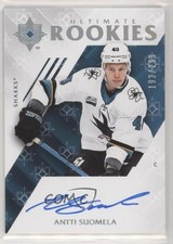 2018 Ultimate Collection Rookies /299 Tier 1 Autographs Antti Suomela Auto y1g