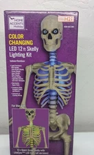 12 Ft Skeleton LED Home Accents Holiday Lighting Kit Home Depot 2023