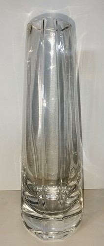 Tiffany And Co. Frank Loyd Wright 8.5" Crystal Glass Vase