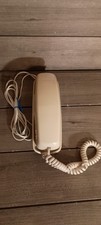 Vintage Radio Shack Tan Push Button Wall/Desk Telephone Model 43-586