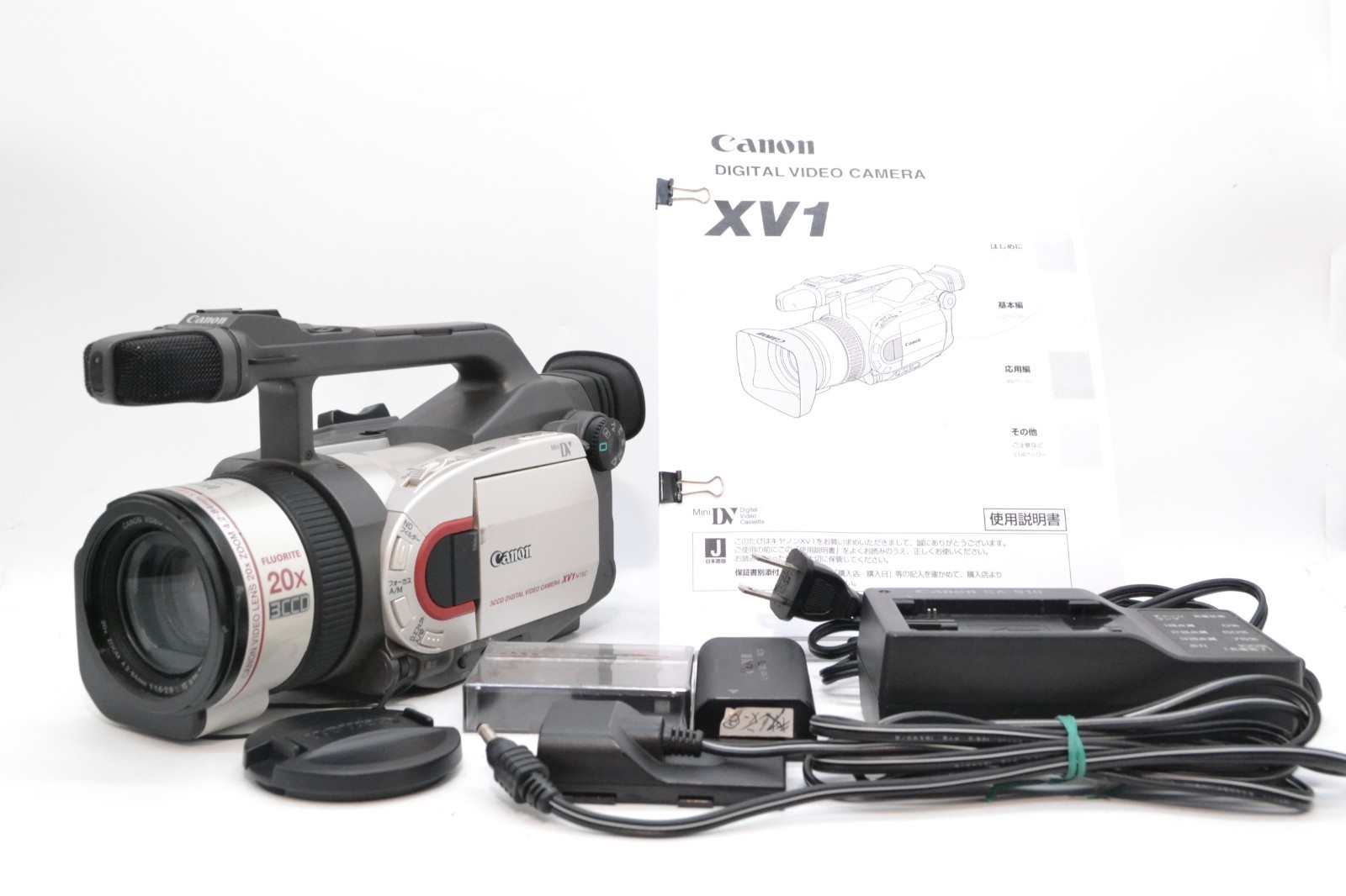 Excellent+3 Canon DM-XV1 Professional Digital Video Camera MiniDV tested Japan