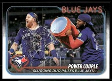 2024 Topps Update #US63 Power Couple (Vladimir Guerrero Jr. / Justin Turner) VC