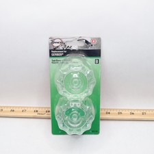 2-Pk Danco Handle Only Acrylic 2" 88258 Missing Hot/Cold Toppers Screws