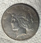 New Listing1927-P $1 PEACE SILVER ONE DOLLAR U S COIN - Extra Fine+