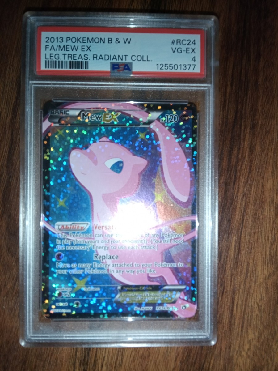 Mew EX (Full Art) RC24/RC25 Legendary Treasures: Radiant