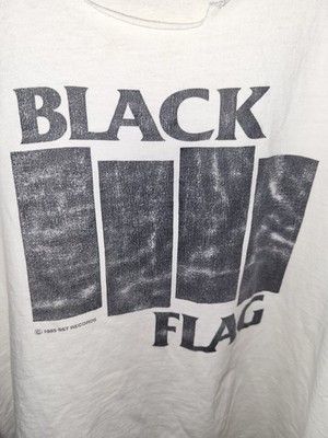 最終値下げ 90's BLACK FLAG USA製 SSTオフィシャルTシャツ Black Flag Shirt XL SST Records vintage used and abused | eBay