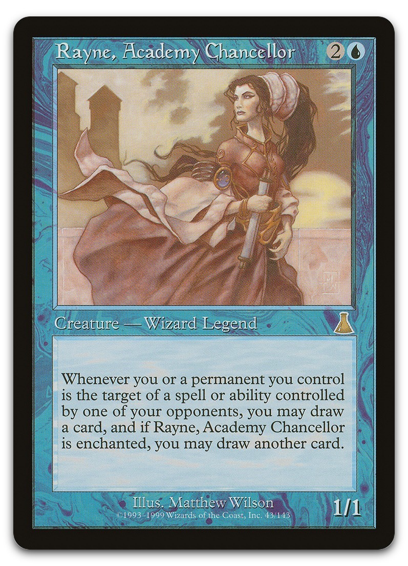 Rayne, Academy Chancellor #43 (LP) Urza's Destiny UDS Magic MTG