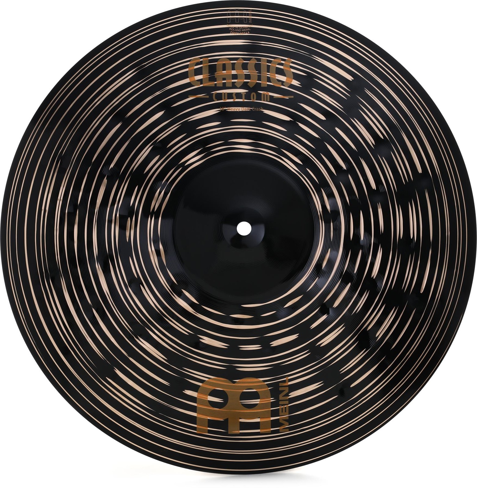 Тарелки Meinl 18-дюймовые классические изготовленные на заказ темные тяжелые разбивающиеся тарелки 34590₽