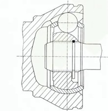Antriebswellengelenk Kugelgleichlaufgelenk 22711 SPIDAN für MERCEDES-BENZ
