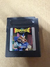 Nintendo Gameboy Game-Rampage World Tour-untested 