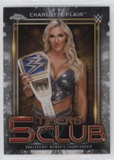 2021 Topps Chrome WWE 5 Timers Club Charlotte Flair #5T-3 0w6